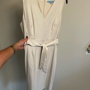 ANTONIO MELANI Cream Midi Dress